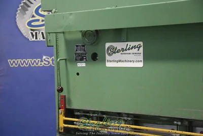 Used HTC 250-10A Power Squaring Shears (Inch) California US | Sterling Machinery Exchange #1466105
