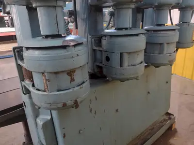 4 HEAD FOSDICK HEAVY DUTY GANG DRILL: STOCK #18005