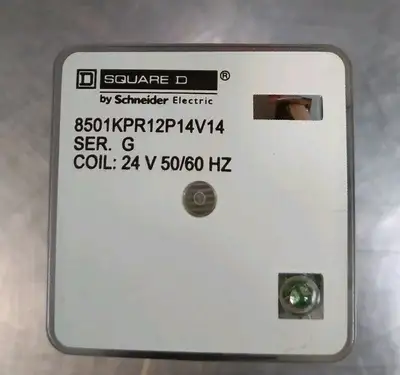 SQUARE D 8501KPR12P14V14/G Coil 24V 50/60Hz Loc4E40