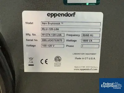 USED New Brunswick Eppendorf New Brunswick CelliGen BLU Bioreactor