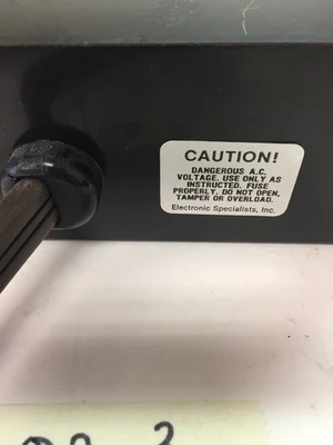 USED Electronic Specialists Does Not Apply