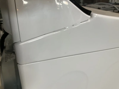 Used LG DLE8400WE 7.3 CU. FT. SMART ELECTRIC DRYER WITH EASYLOAD DOOR - ALPINE WHITE Dryers Michigan US | Miedema Asset Management Group #1577953