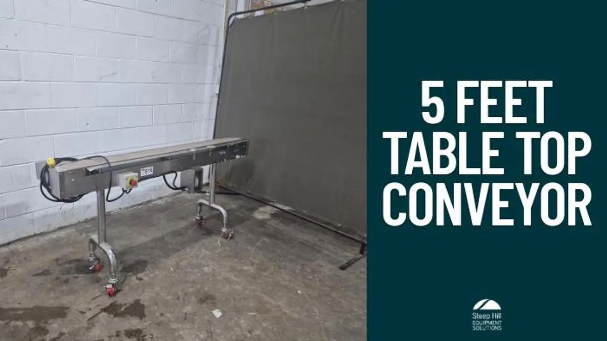 5ft Table Top Belt Conveyor