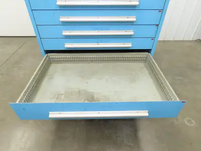 Nu-Era Modular Tool Storage Cabinet 10 Drawer 45x28x61" Stanley Vidmar Lista