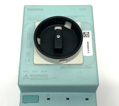 USED SIEMENS MAIN CIRCUIT SWITCH DISCONNECT MODULE