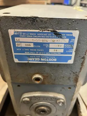 Used BOSTON GEAR FWA732-900-B5-G Industrial Controls Ohio US | Surplus Asset Holdings #1512999