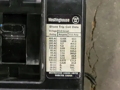 USED WESTINGHOUSE LB3400F
