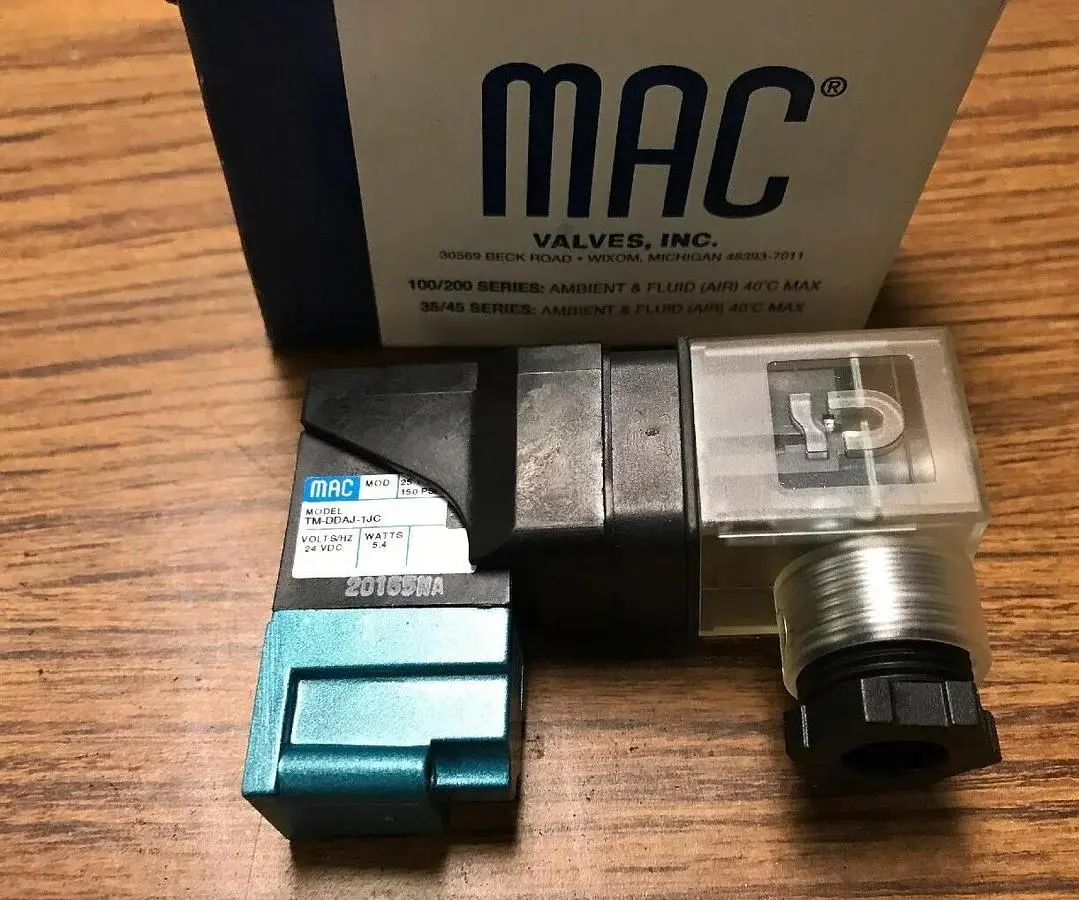 New | in-Stock MAC VALVE TM-DDAJ-1JC Solenoid Regulators Ohio US | Surplus Asset Holdings #1234480