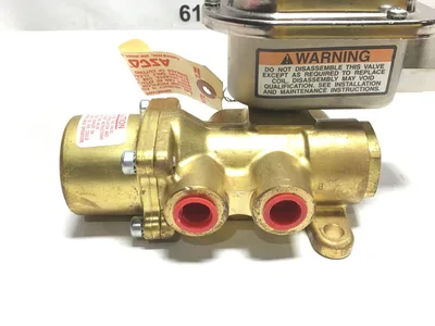 Asco NPK8344A72E Red Hat Solenoid Valve 3/8″NPT 125VDC 17.4Watts 20-125PSI