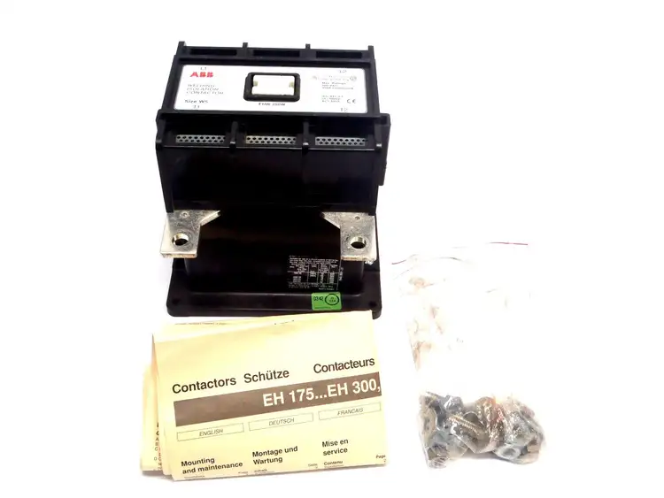 Used ABB W5 Welding Contactor 250A 2P 110VAC 50/60 HZ 1NO/1 Relays & Switches Michigan US | Maverick Industrial Sales #1401818