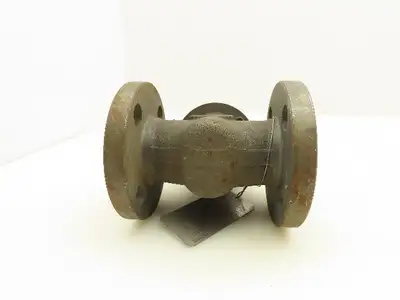 Bonney Forge L1-41 Steel Piston Check Valve 1" Flanged 4-Bolt 150 Lb