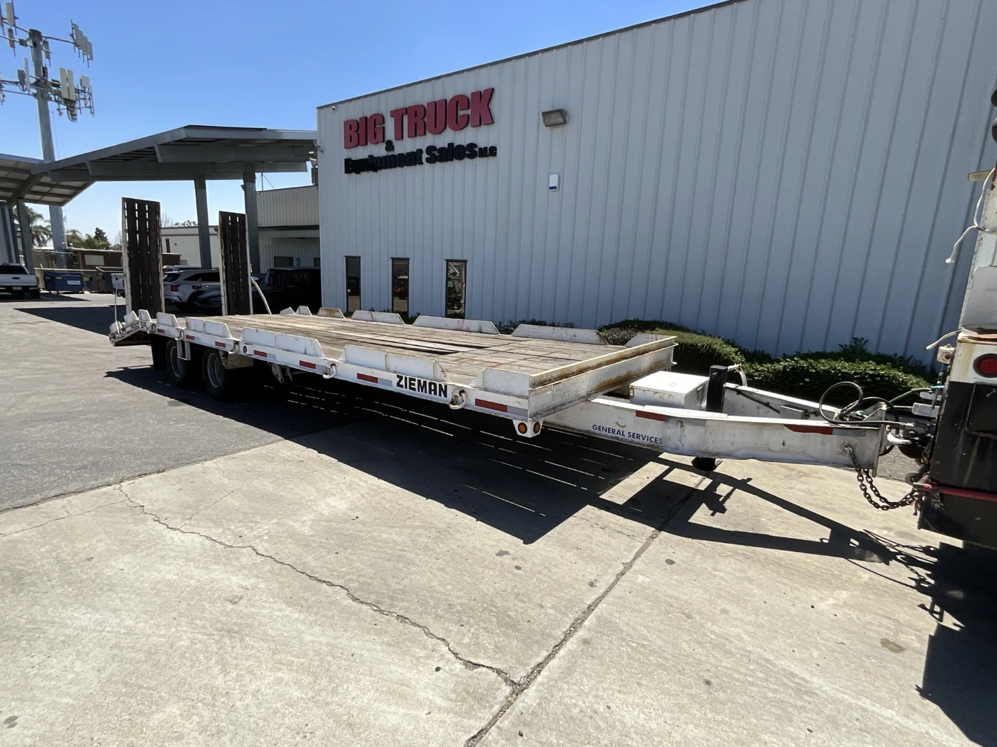 Used 2009 ZIEMAN 2660 SPL Deckover Trailers California US | Big Truck & Equipment #1412342