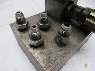 Vickers XM1-3FK1-30-JA Flui-Trol Hyd. Flow Control Valve& Solenoid Block Assy'