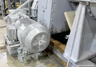 Aaron Process 300 Gallon Sigma Blade Mixer Extruder. 450 Gallon Total Capacity.