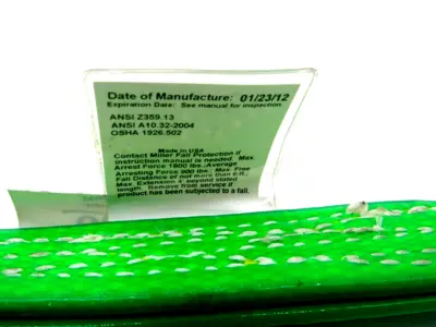 NEW MILLER FALL PROTECTION 913PC/6FTGN BACKBITER 913PC/6FTGN