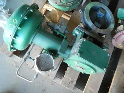 Fisher 8" 150 Class, 316 Stainless E-Disc Control Valve