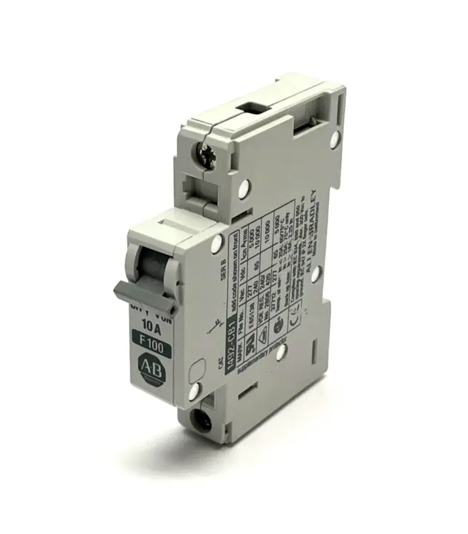 Used ALLEN-BRADLEY SER. B CIRCUIT BREAKER 1-POLE 10A 277VAC Circuit Breakers | Maverick Industrial Sales #1104628
