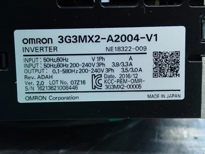 USED OMRON 3G3MX2A2004V1