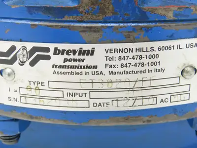 Brevini Riduttori ET3020/FE Planetary Gearbox 90:1 Ratio Flanged Reducer