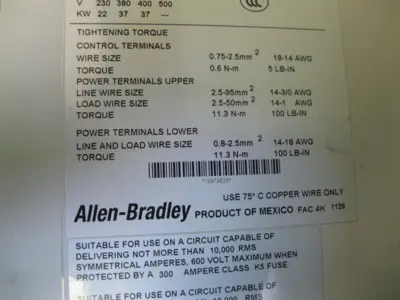 USED Allen-Bradley 150-F43NBR