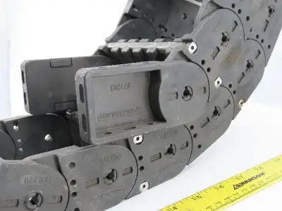 Kabel Schlepp KR221605240 Cable/Hose Carrier Energy Drag Chain ID 1"Hx5"Wx60"L
