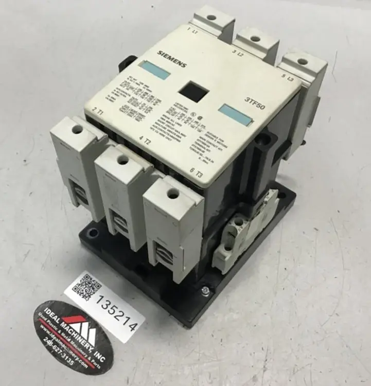 Used SIEMENS 3TF50 PLC Contactors Michigan US | Ideal Machinery #1142271