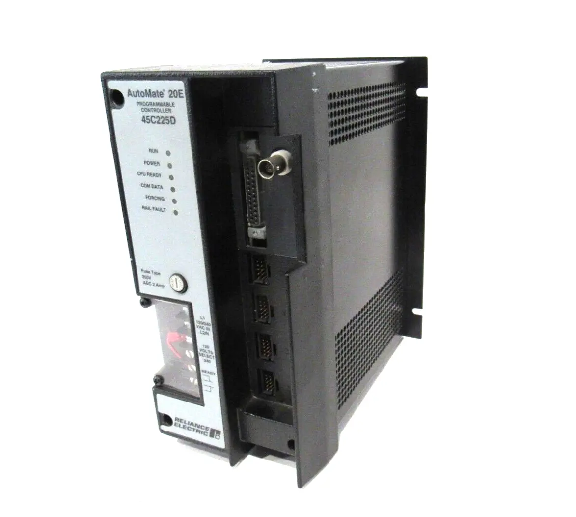 USED RELIANCE ELECTRIC 45C225D AUTOMATE 20E PROGRAMMABLE CONTROLLER
