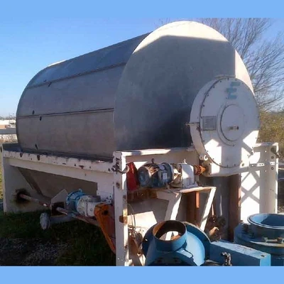 Eimco 8ft Dia. x 10ft Long Rotary Vacuum Filter