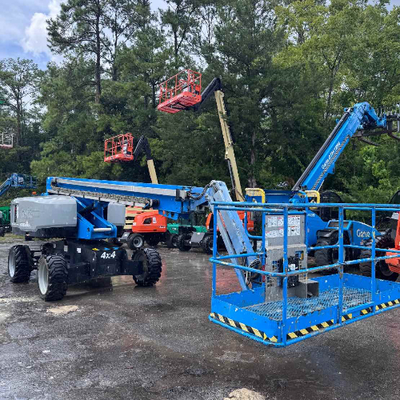 Used 2018 S-65 Genie Telescopic Boom Lifts Florida US | Stack Equipment #1418891
