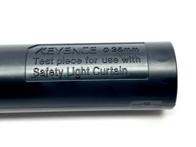NEW KEYENCE KEYENCE 25MM DIAMETER TEST TUBE PIECE