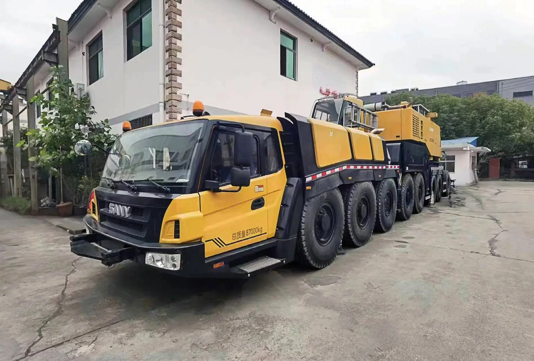 Used 2021 SANY SAC8000T Rough Terrain Cranes Texas US | Uriquip #1421140