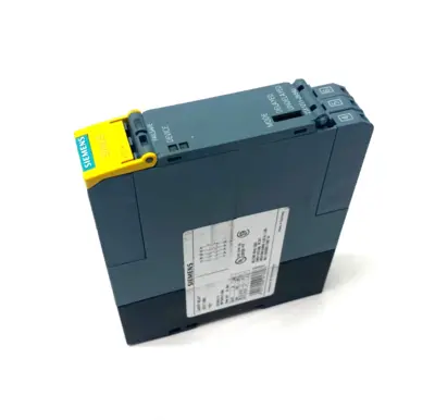 USED SIEMENS SIRIUS SAFETY RELAY, SPRING-TYPE, OUTPUT EXPANSION, 24VDC