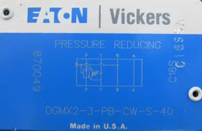NEW VICKERS DGMX2-3-PB-CW-S-40 PRESSURE VALVE DGMX23PBCWS40