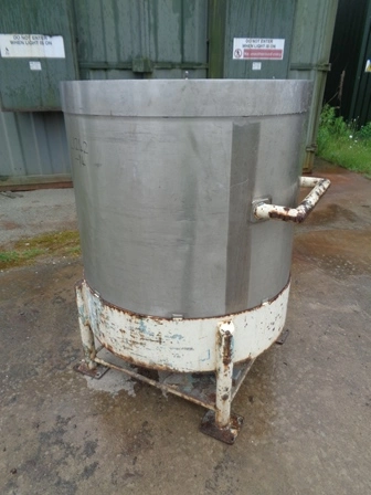 Used GIUSTI 700 Litre Stainless Steel Tanks New Jersey US | Perry Equipment #120863