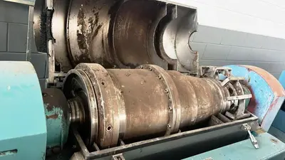 (4) Alfa-Laval UVNX 414B-11G tricanter centrifuges, 316SS.