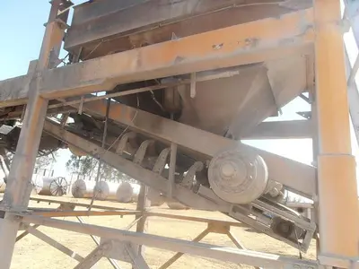 Bin, Cold Feed, 3-Compartment, Weigh Hopper, Belt Conveyor #C739936