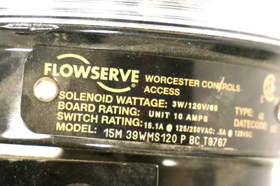 NEW FLOWSERVE 15M 39 WMS120 PB C T9767 R6 VALVE ASSEMBLY 15M39WMS120PBCT976