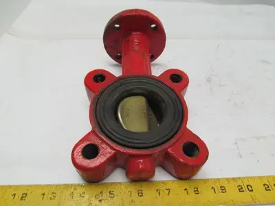 Bray International 1073A 2" Butterfly Valve Ductile Iron EPDM Seal 4 Lug Style
