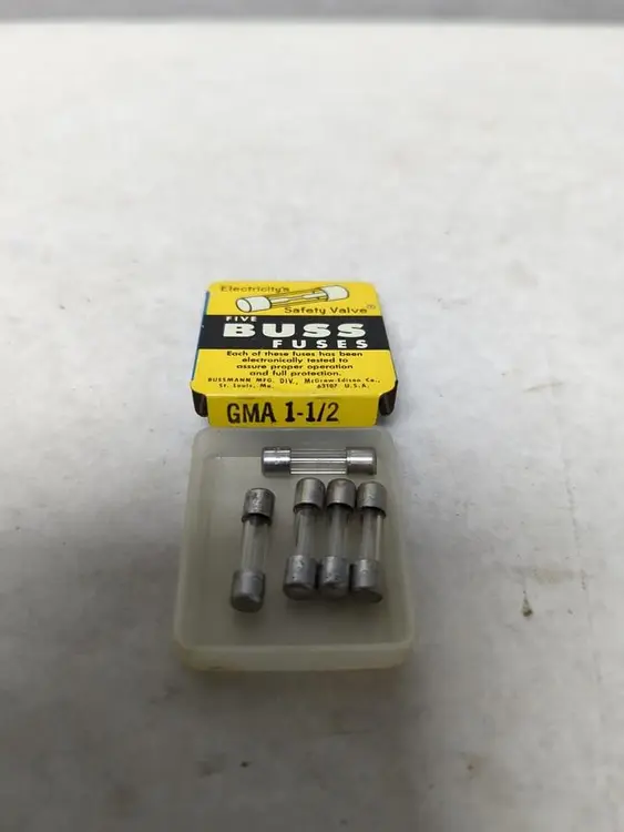 New | in-Stock BUSSMANN GMA 1-1/2 Miscellaneous Equipment (Electrical & Power) | Surplus Asset Holdings #1193694