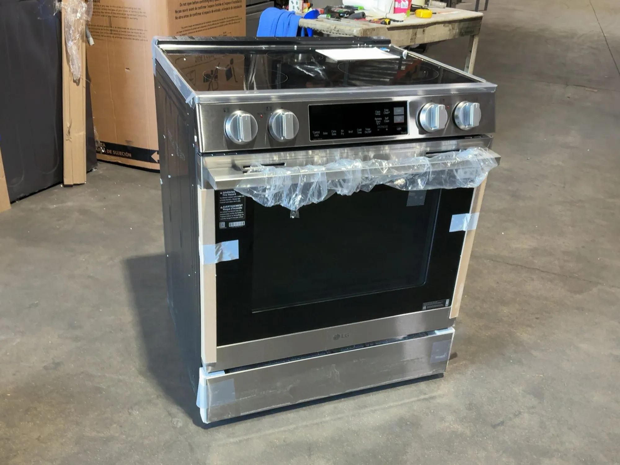 Used LG THINQ LSIL6334XE Commercial Ranges Michigan US | Miedema Asset Management Group #1320906