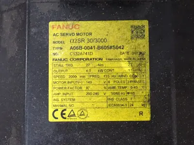 USED 2013 FANUC A06B0041B605#5042