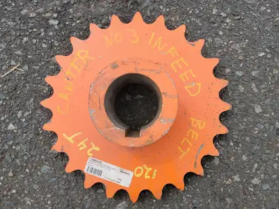 Roller Chain Sprocket 120B24215, Size 120, 24 Teeth