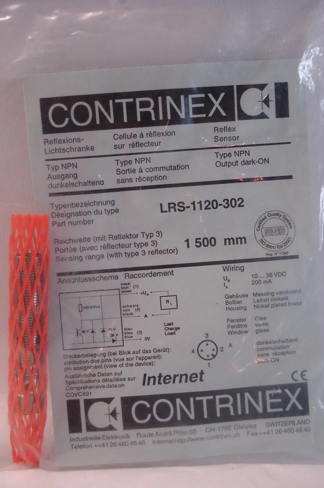 NEW CONTRINEX LRS-1120-302