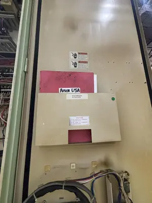 220 TON AIDA MODEL #NC1-200(2) GAP FRAME PRESS, WITH 9.84" STROKE: STOCK #22201