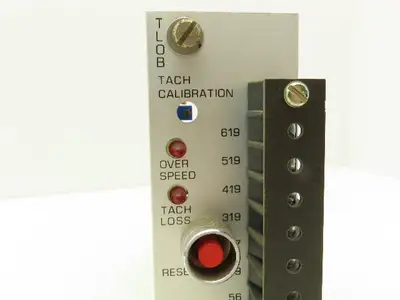 Reliance Electric 0-52806-1F TLOB Tach Loss Overspeed Calibration Board w/Reset
