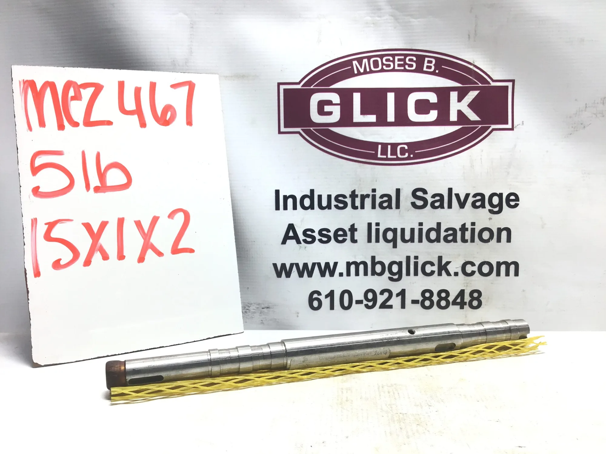 Dickow Pumpen 211 Pump shaft 2 Stage 1.4751 K3