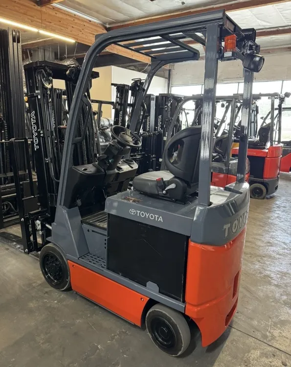 Used 2022 TOYOTA 8FBCU15 4-Wheel Sit down Electric Counterbalance Forklifts California US | California Material Handling #775504