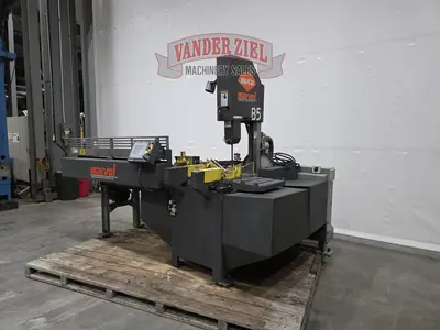 Used MARVEL MANUFACTURING 380 VERTICAL TILT FRAME SAW Vertical Band Saws Michigan US | Vander Ziel Machinery Sales #483377