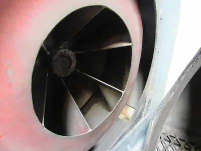 16" Duct Blower With Inlet Filter & 10HP 3Ph Direct Drive
