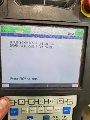 USED 2009 FANUC LR MATE 200IC